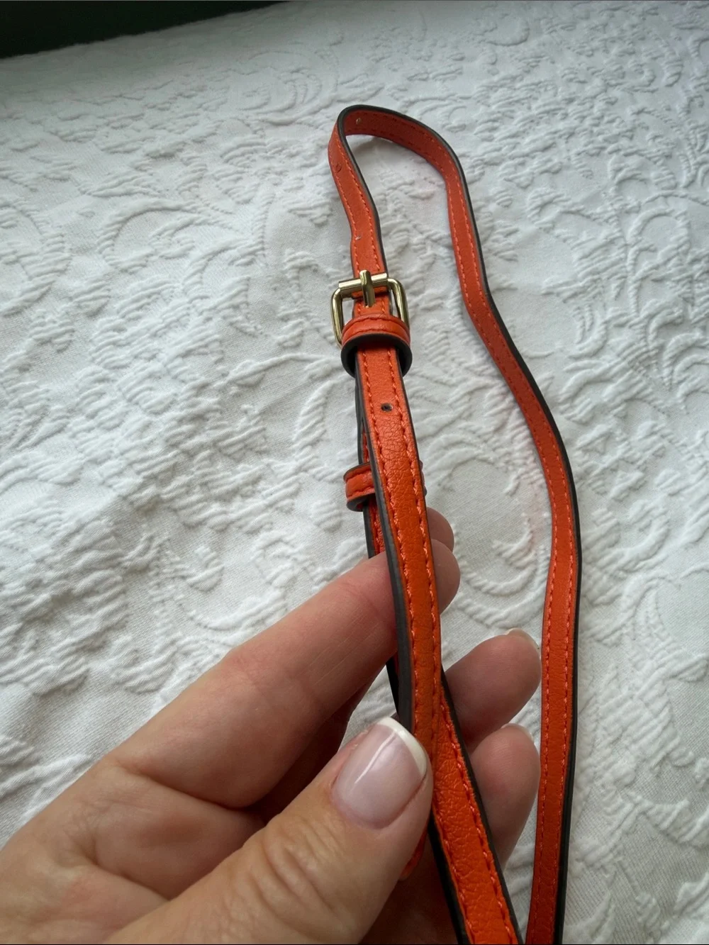 Orange Crossbody Phone Wallet - Unbranded